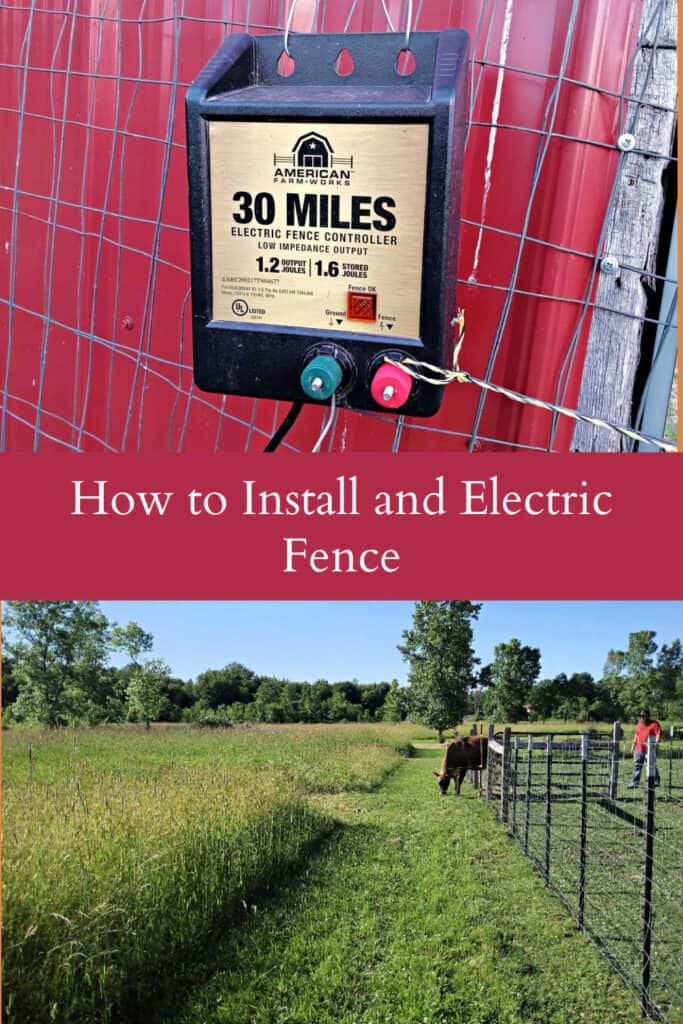 How To Install An Electric Fence